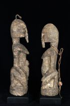 Dogon Couple Encrusted