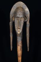 Bamana Marionette Janus Head